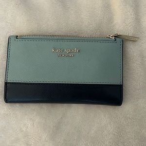Blue Kate Spade Wallet